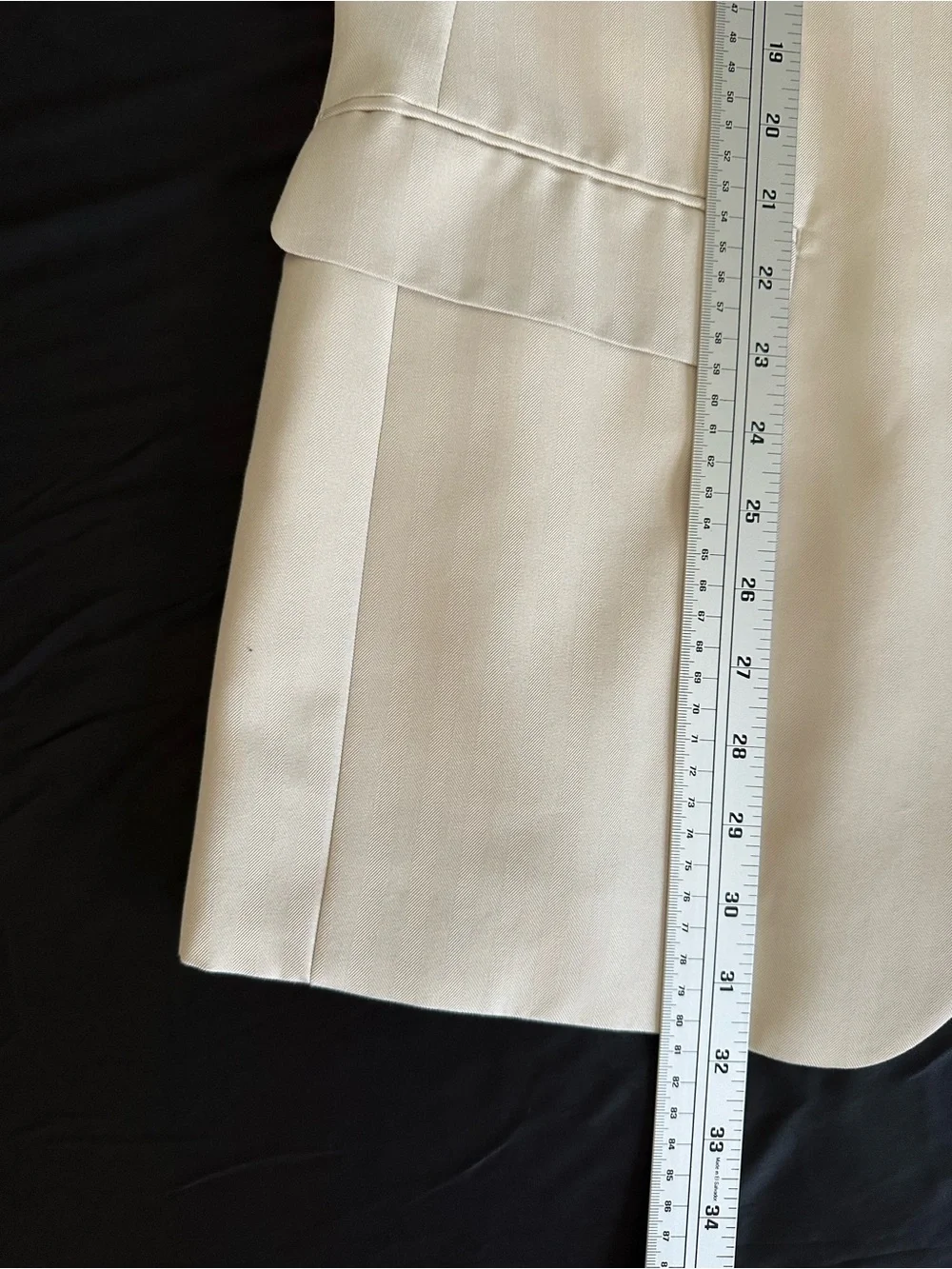 Chaps by Ralph Lauren cream colored men's suit